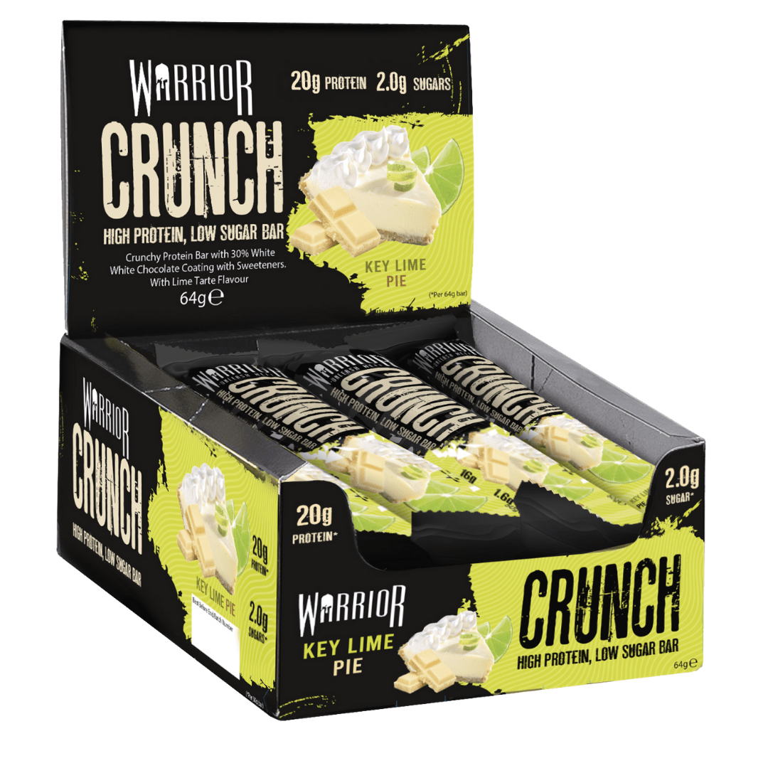 Warrior Crunch Low-Carb Protein Bars Box of 12 warrior supplements Top Nutrition Canada