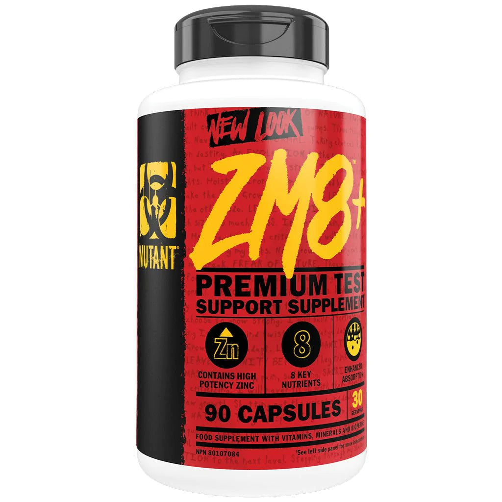 Mutant ZM8+ 90 capsules Mutant Top Nutrition Canada