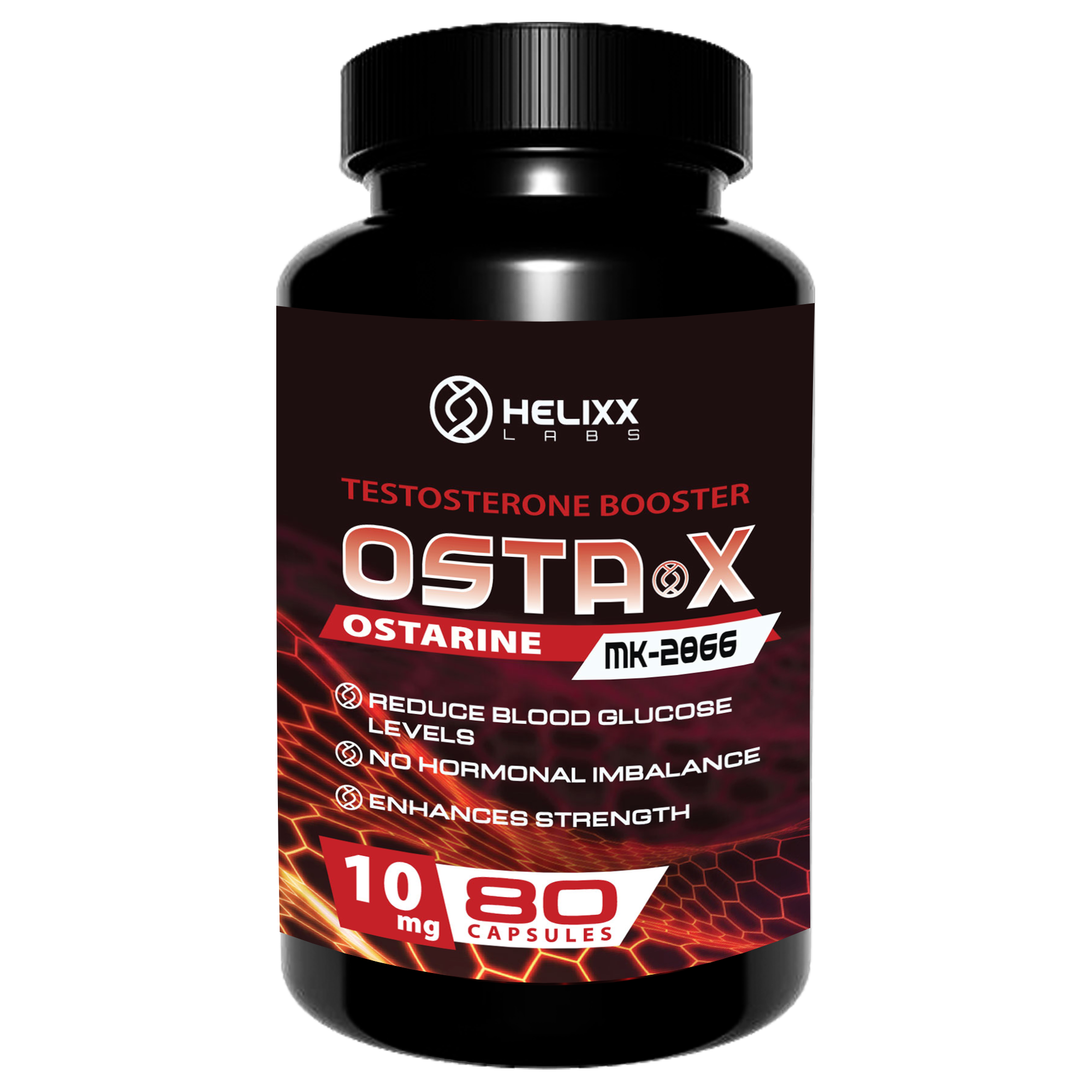 Helixx OSTA X 10mg – 80 capsules Helixx Top Nutrition Canada