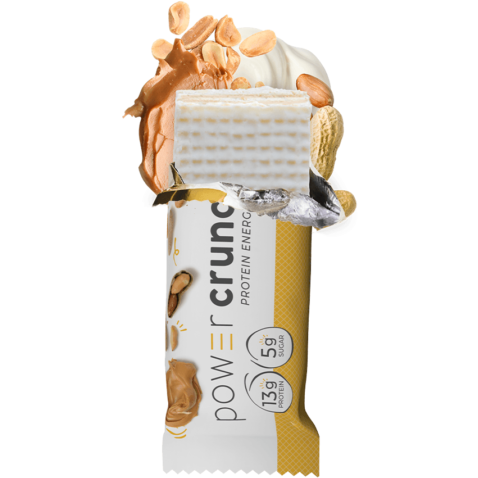 Power Crunch Protein Bar (1 bar) Protein Snacks Peanut Butter Creme Power Crunch