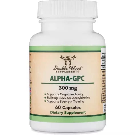 Double Wood Supplements Alpha GPC 60 capsules Double Wood Supplements Top Nutrition Canada