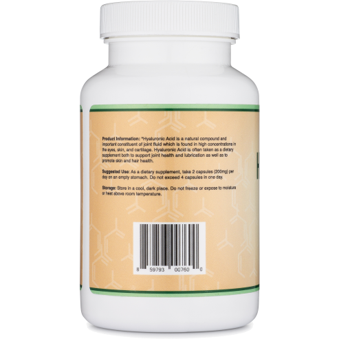Double Wood Supplements Hyaluronic Acid (180 capsules) Vitamins & Supplements Double Wood Supplements
