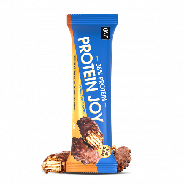 QNT Protein Joy Bar (1 bar) Protein Snacks Vanilla Crunch qnt
