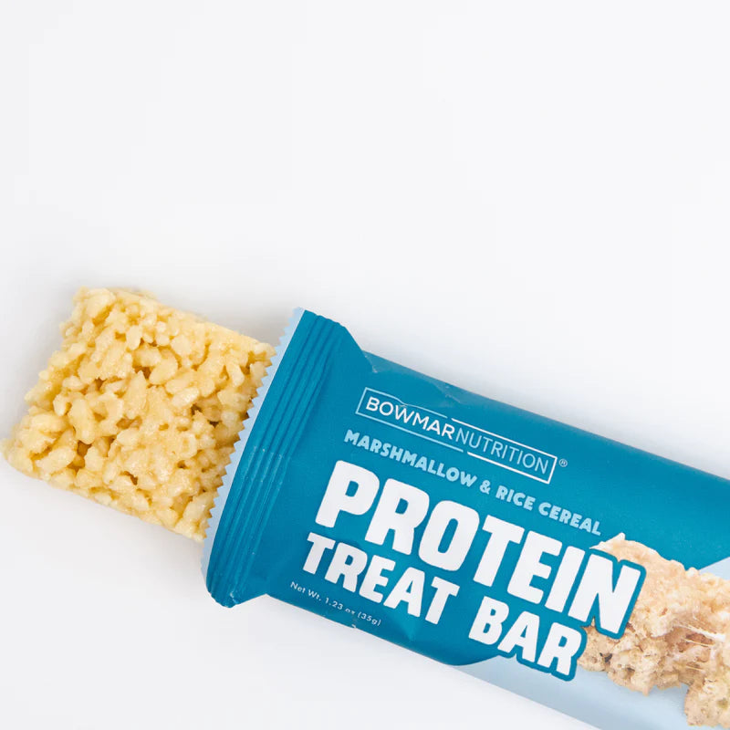 Bowmar Nutrition Marshmallow & Rice Cereal Protein Treat (1 bar) Protein Snacks Bowmar Nutrition