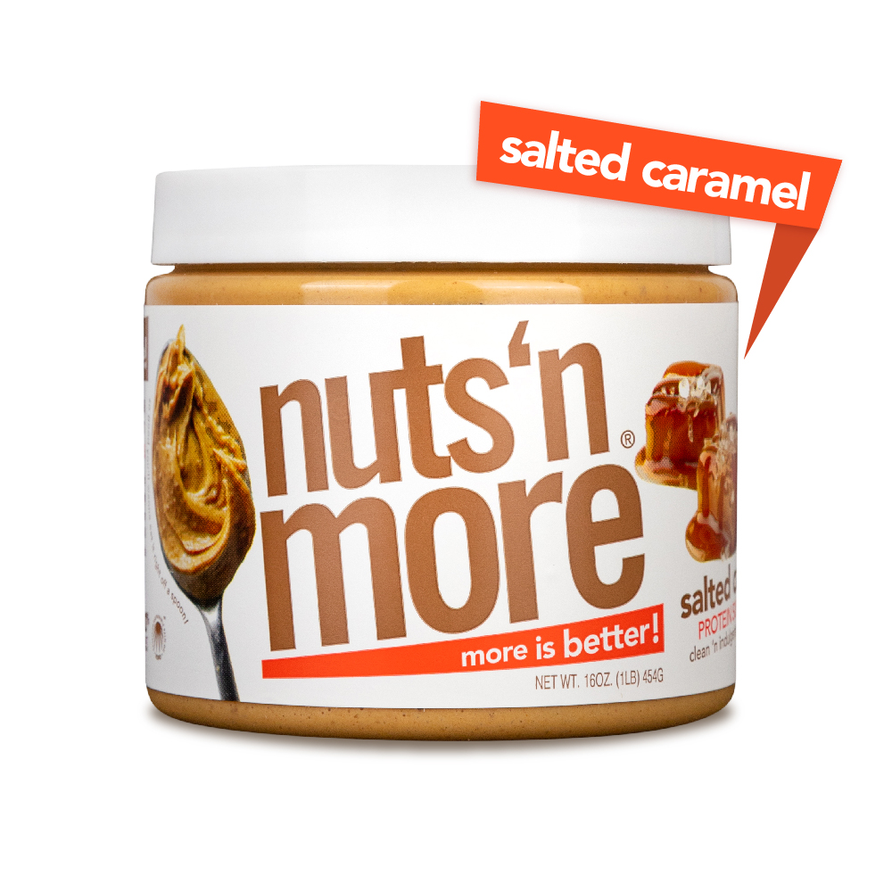 Nuts 'n More Protein Peanut Butter Protein Snacks Salted Caramel Nuts 'n More