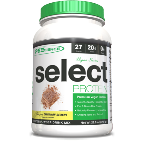 PEScience Select Vegan Protein 27 servings PEScience Top Nutrition Canada