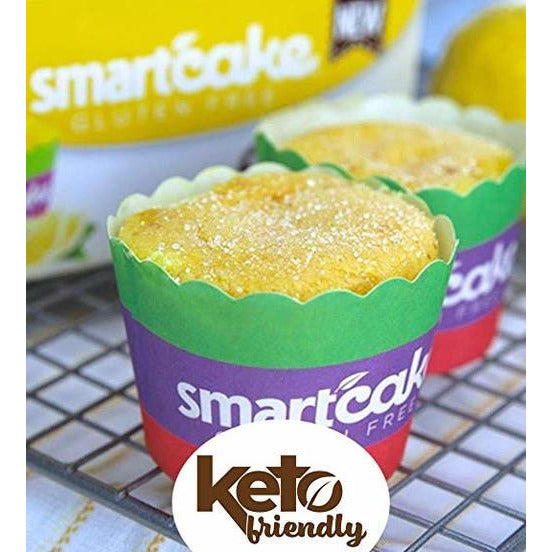 Smart Baking SmartCakes Gluten Free 0 Carb Cakes 1 pack of 2 cakes * KEEP FROZEN* SmartBaking Top Nutrition Canada