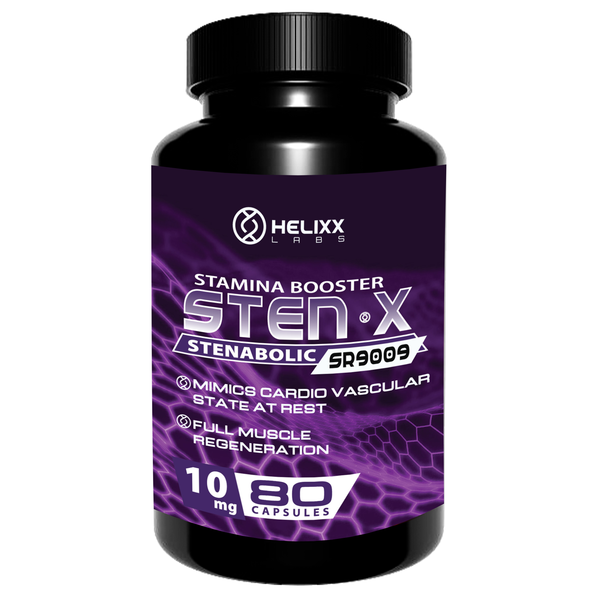 Helixx STEN X (10mg – 60 capsules) Vitamins & Supplements Helixx helixx-sten-x-10mg-60-capsules