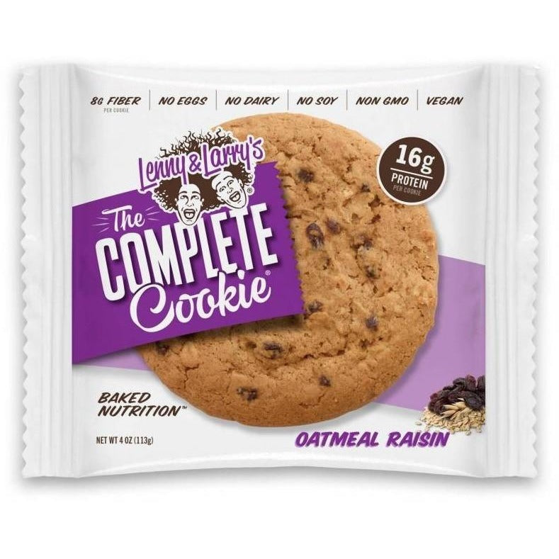 Lenny & Larry's Vegan Protein Cookie (1 cookie) Protein Snacks Oatmeal Raisin Lenny & Larry
