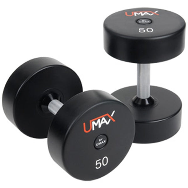 Urethane Dumbbells (1 PAIR of 2 dumbbells) - $3 per pound - STORE PICKUP ONLY Fitness Accessories 1 pair of 10lbs,1 pair of 15lbs,1 pair of 20lbs Atlantis