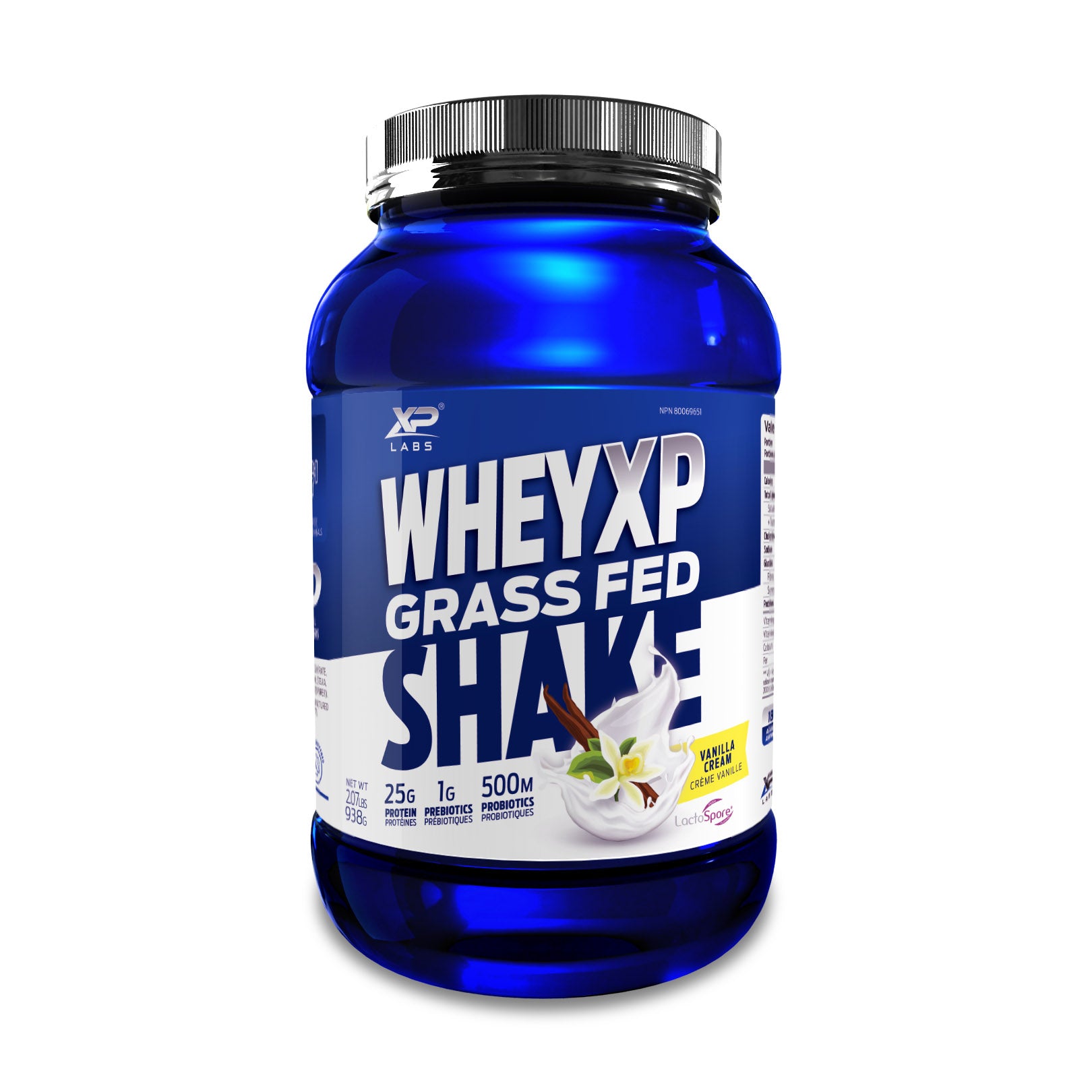 Whey XP Grass Fed Shake 2lbs XPLabs Top Nutrition Canada