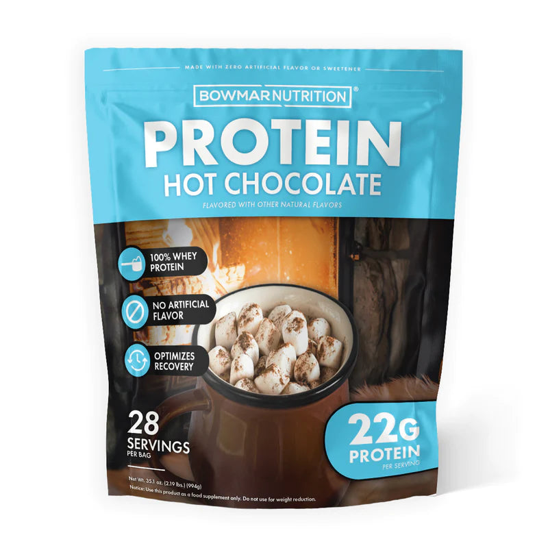 Bowmar Nutrition Whey Protein Powder (2 lbs) Whey Protein Hot Chocolate (BAG) Bowmar Nutrition