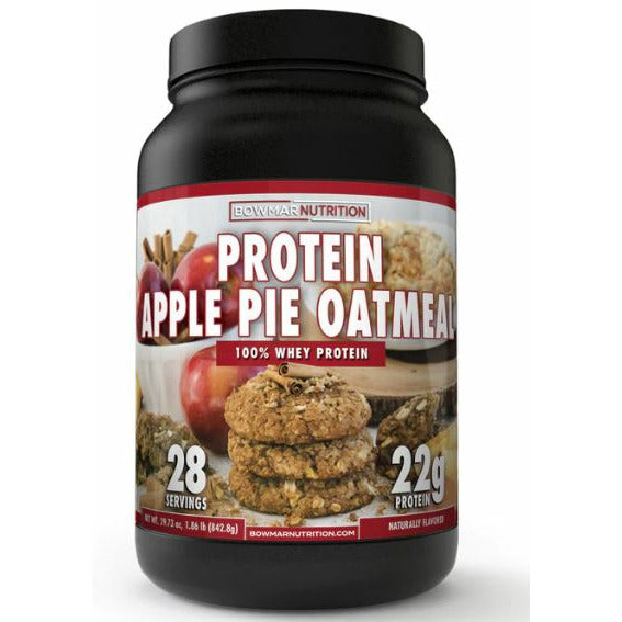 Bowmar Nutrition Whey Protein Powder (2 lbs) Whey Protein Apple Pie Oatmeal Bowmar Nutrition