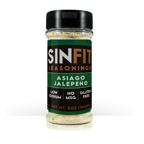Sinfit Nutrition Seasonings sinfit-seasonings Protein Snacks Asiago Jalapeno Sinfit Nutrition