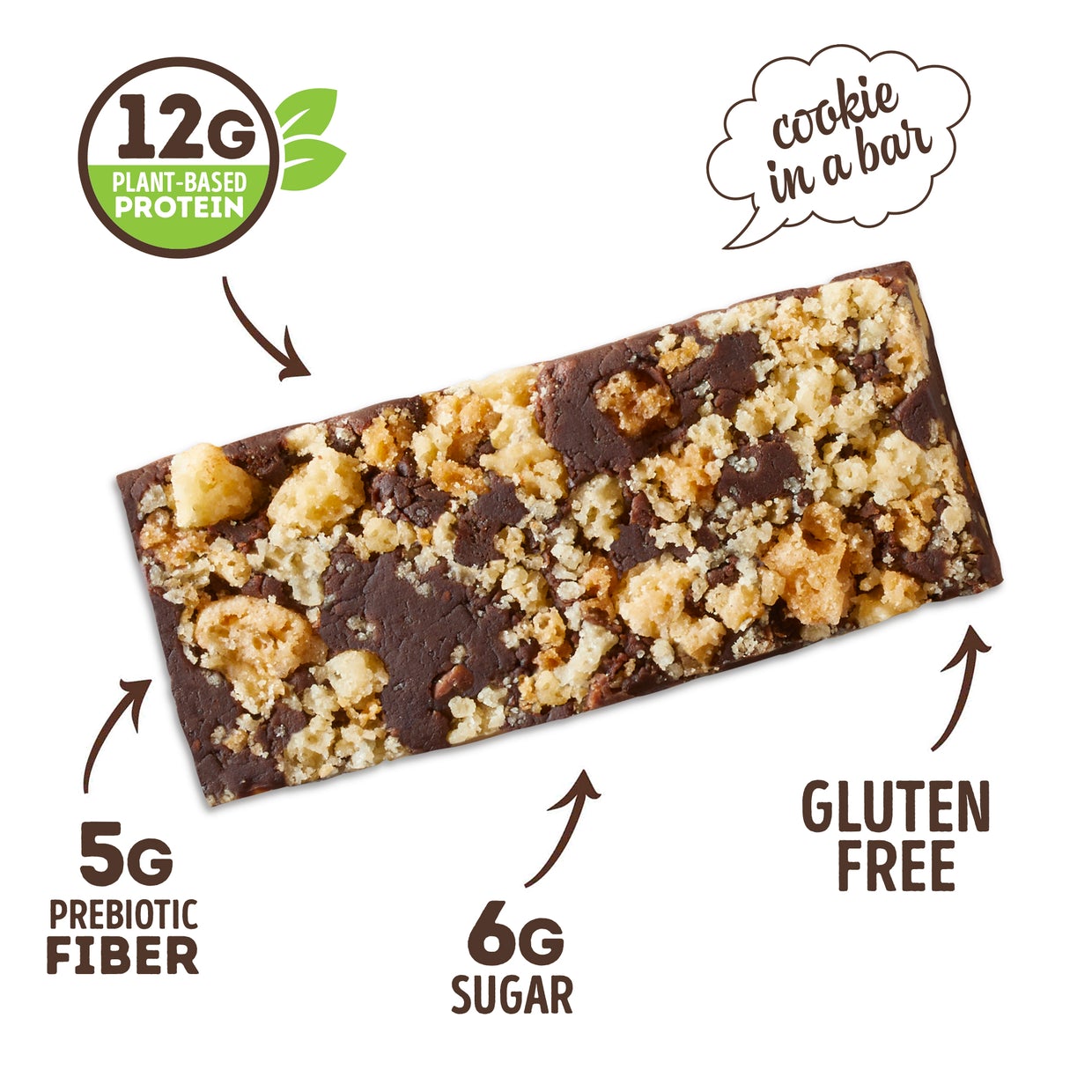 Lenny & Larry’s The Complete Cookie-fied Vegan Protein Bar (1 bar) Protein Snacks Peanut Butter Chocolate Chip BEST BY MARCH/2023,Chocolate Almond Sea Salt  BEST BY MARCH/2023,Cookie & Cream  BEST BY MARCH/2023 Lenny & Larry