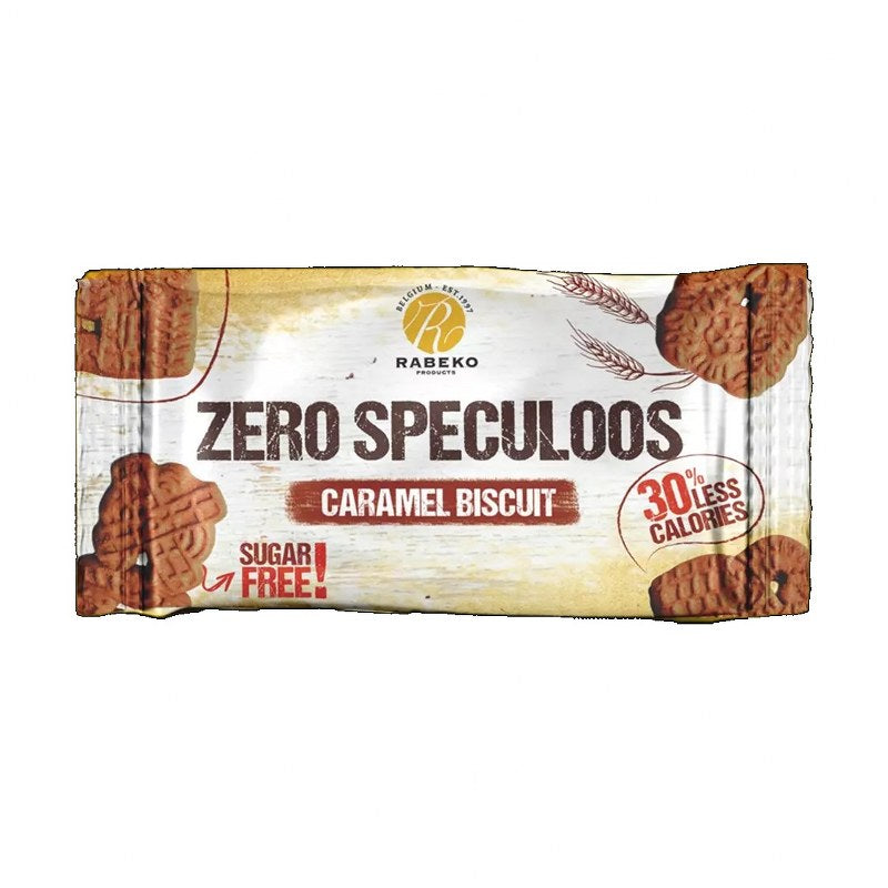 Rabeko Speculoos Sugar Free Caramel Biscuits (pack of 26) rabeko-speculoos-zero-caramel-biscuit-200g protein snack Rabeko