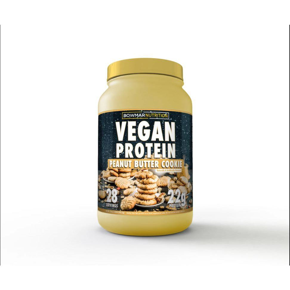 Bowmar Nutrition Vegan Protein (2lb) Vegan Protein Peanut Butter Cookie bowmar