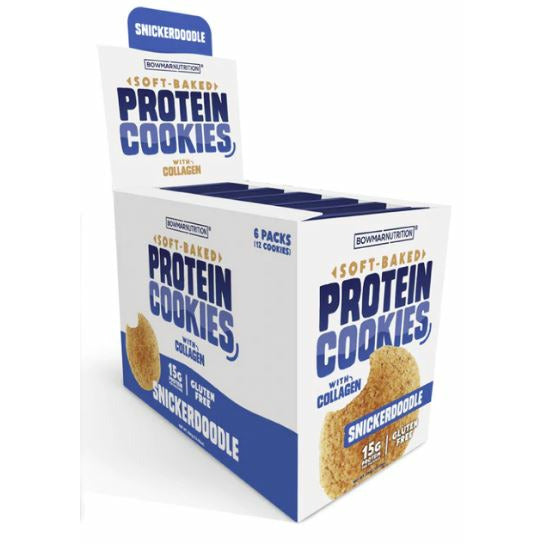Bowmar Nutrition Protein Cookies BOX OF 6 Bowmar Nutrition Top Nutrition Canada