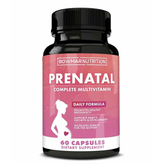 Bowmar Prenatal Multi Vitamin 60 capsules Bowmar Nutrition Top Nutrition Canada