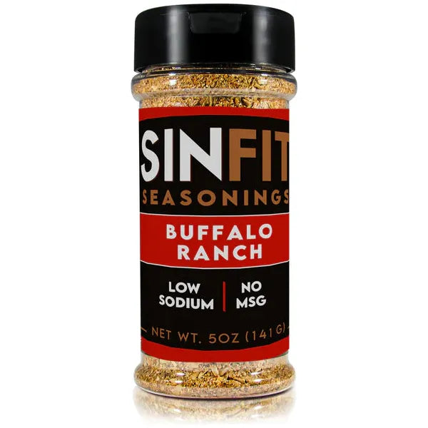 Sinfit Nutrition Seasonings Protein Snacks Buffalo Ranch Sinfit Nutrition