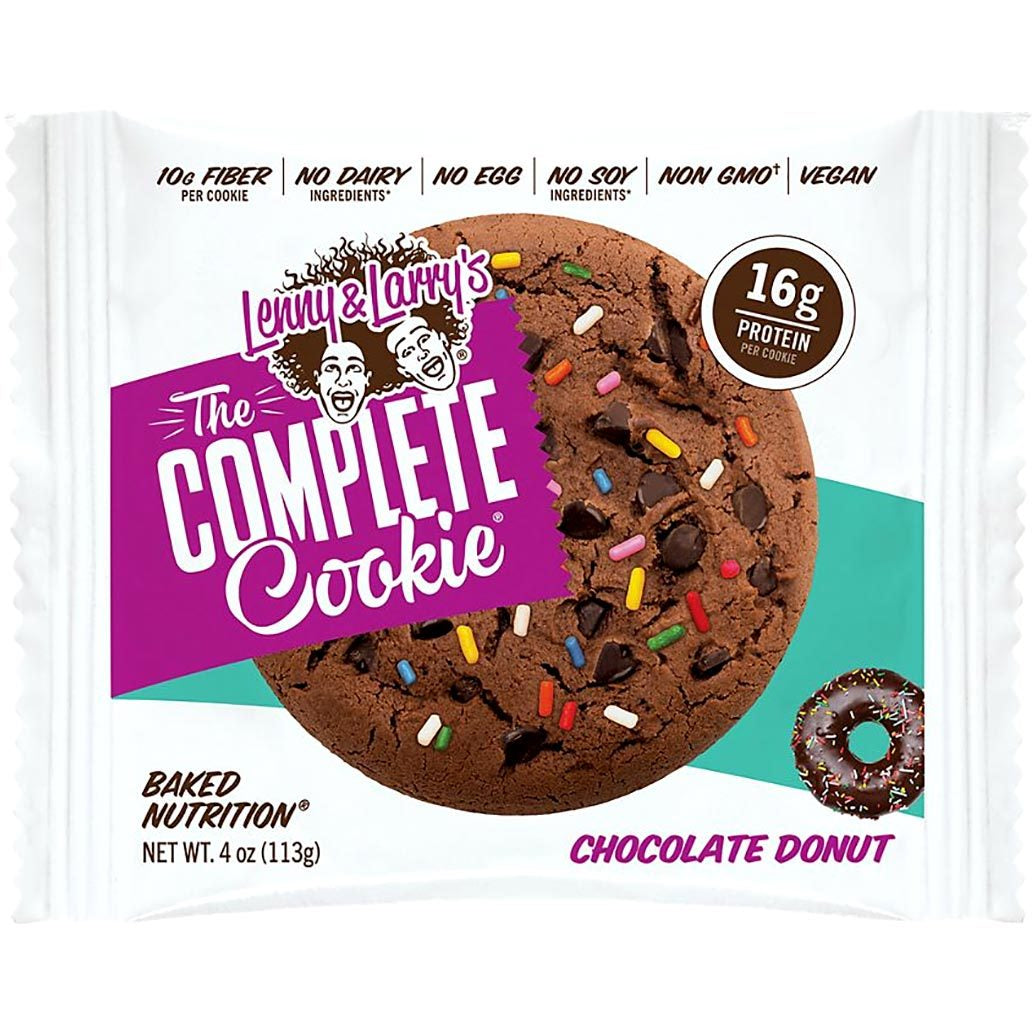 Lenny & Larry's Vegan Protein Cookie (1 cookie) lenny-larrys-protein-cookie-1-cookie Protein Snacks Chocolate Donut Lenny & Larry