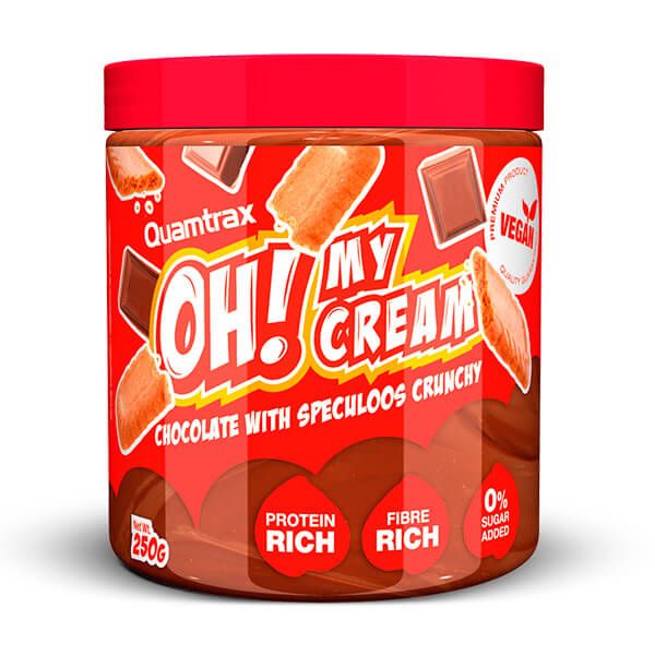 Quamtrax Oh! My Cream Crunchy (250g) Choco with Speculoos Crunchy Quamtrax Nutrition