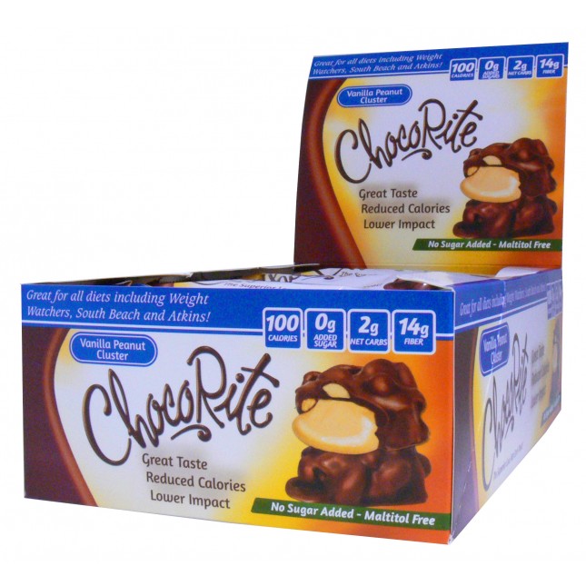 ChocoRite Low Carb KETO Candy Bars Chocolate Box of 16 ChocoRite Top Nutrition Canada
