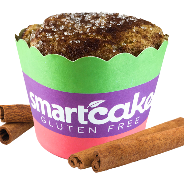 Smart Baking SmartCakes Gluten Free 0 Carb Cakes (1 pack of 2 cakes) * KEEP FROZEN* Protein Snacks Cinnamon SmartBaking