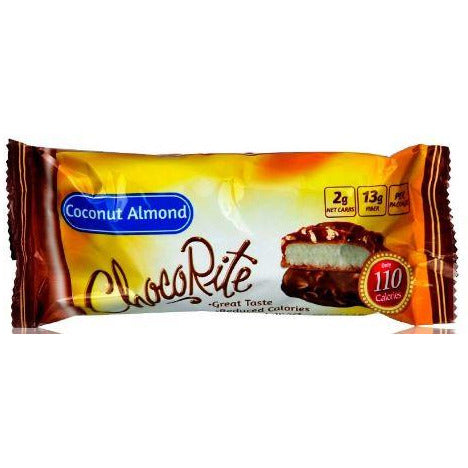 ChocoRite Low Carb KETO Candy Bars Chocolate (1 bar) Protein Snacks Coconut Almond ChocoRite