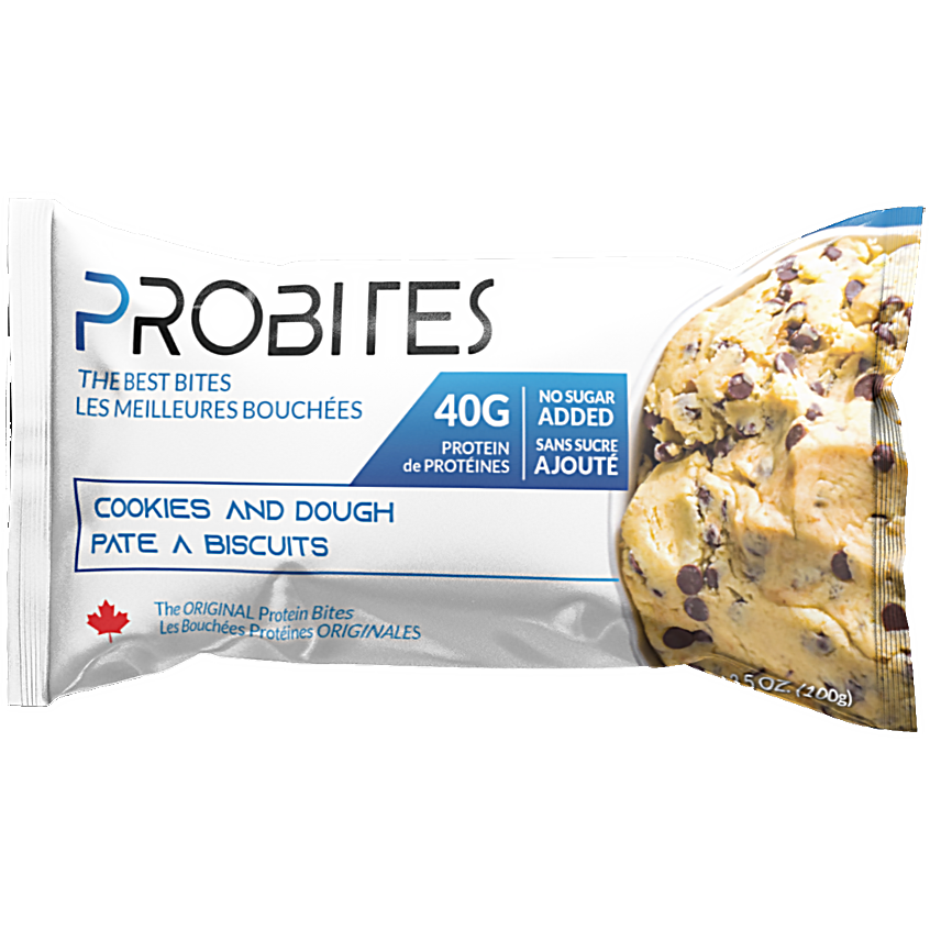 ProBites (1 pack of 2 bites) *KEEP IN FRIDGE OR FREEZER* Protein Snacks Cookie and Dough ProBites