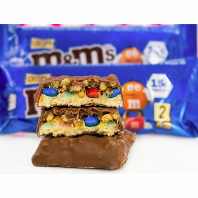 M&M's Hi-Protein Chocolate Bar (1 bar) protein snacks NEW Crispy (with mini Crispy M&M's) BEST BY MAR/2023 Mars mars-m-ms-hi-protein-chocolate-bar-1-bar
