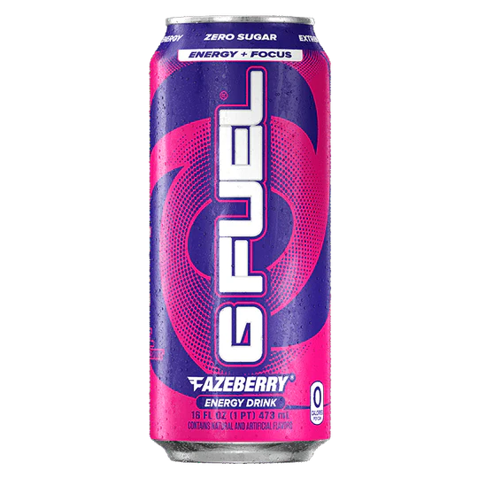 G FUEL Energy Drink (1 can) energy drink Fazerberry (Strawberry Blueberry Medley) GFUEL