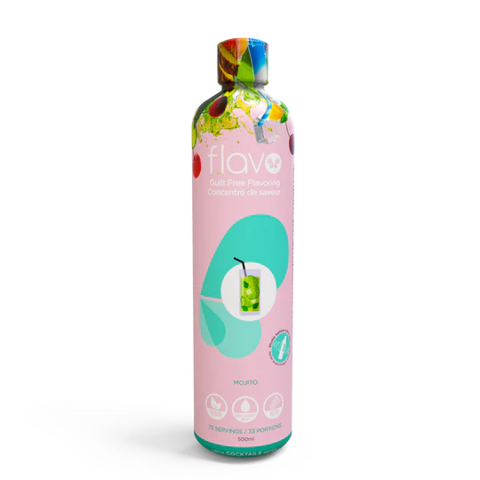 Flavolicious Zero Calorie Syrups (500ml) Mojito  BEST BY JUL/2023 Flavolicious