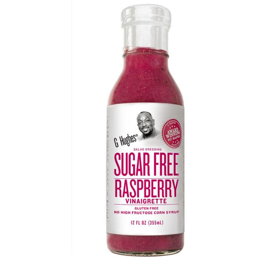 G Hughes Salad Dressing - Sugar Free  - 12 oz Protein Snacks Raspberry G Hughes