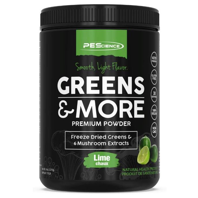 PEScience Greens & More (30 servings) Greens Lime PEScience