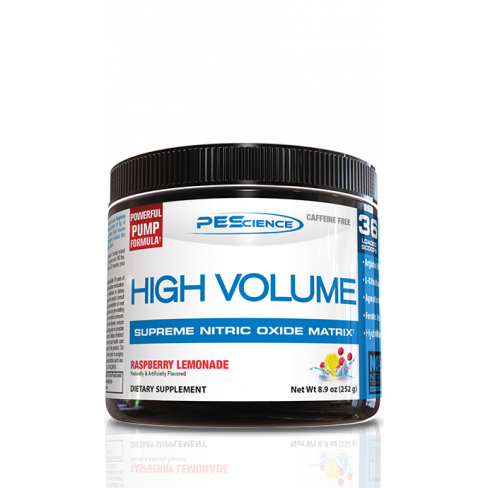 PEScience High Volume Stim-Free Pre-Workout (36 servings) Pre-workout Raspberry Lemonade PEScience