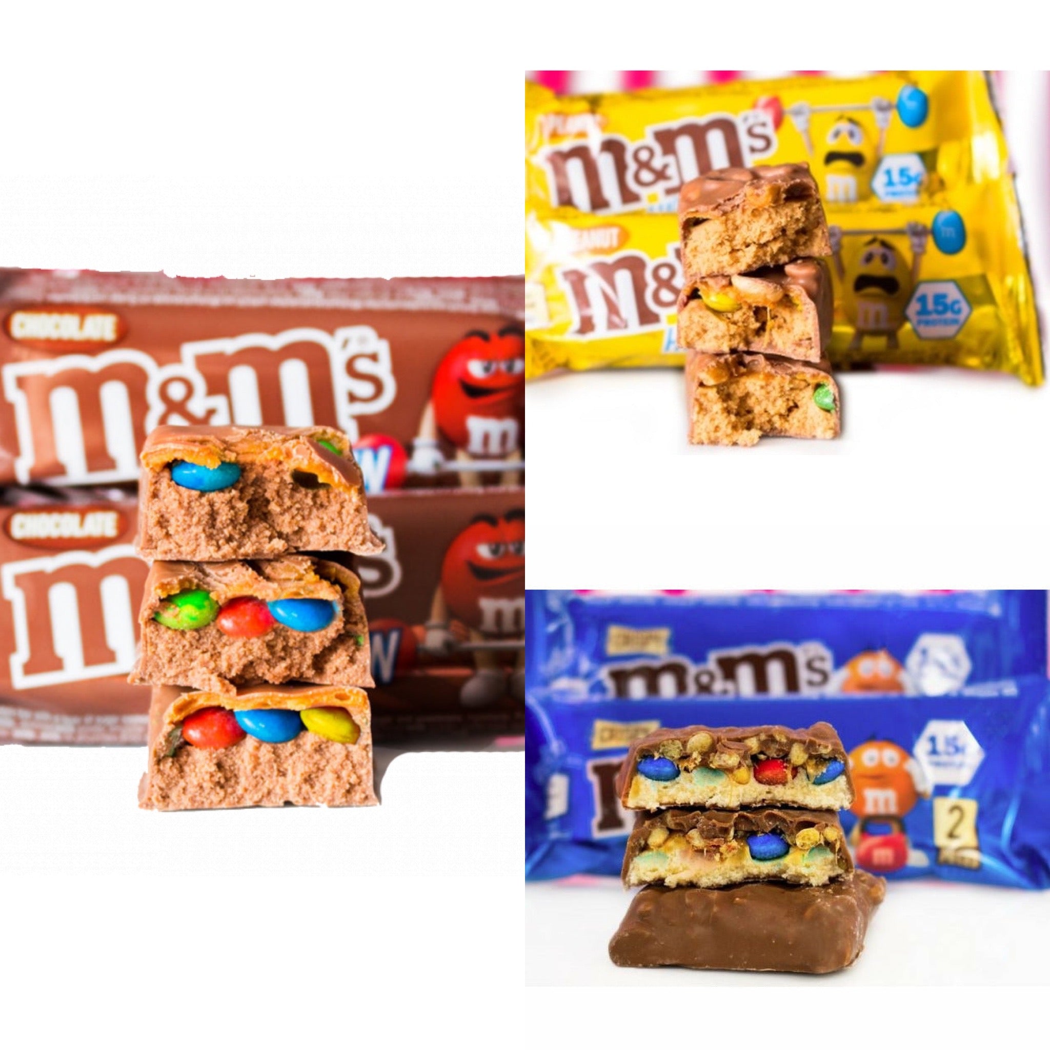 M&M's Hi-Protein Chocolate Bar 1 bar Mars Top Nutrition Canada