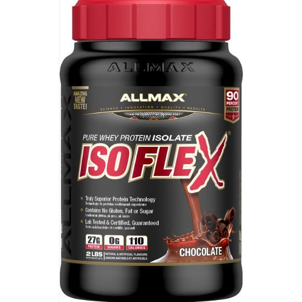 ALLMAX Isoflex (2 LBS) Whey Protein Chocolate Allmax Nutrition isoflex