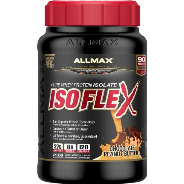 ALLMAX Isoflex (2 LBS) Whey Protein Chocolate Peanut Butter Allmax Nutrition