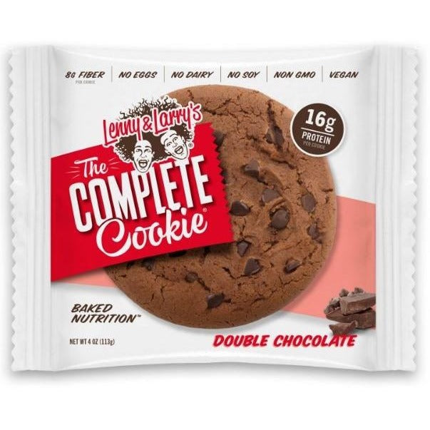 Lenny & Larry's Vegan Protein Cookie (1 cookie) lenny-larrys-protein-cookie-1-cookie Protein Snacks Double Chocolate Lenny & Larry