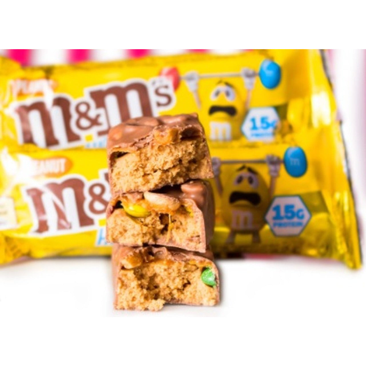 M&M's Hi-Protein Chocolate Bar (1 bar) protein snacks Peanut Mars