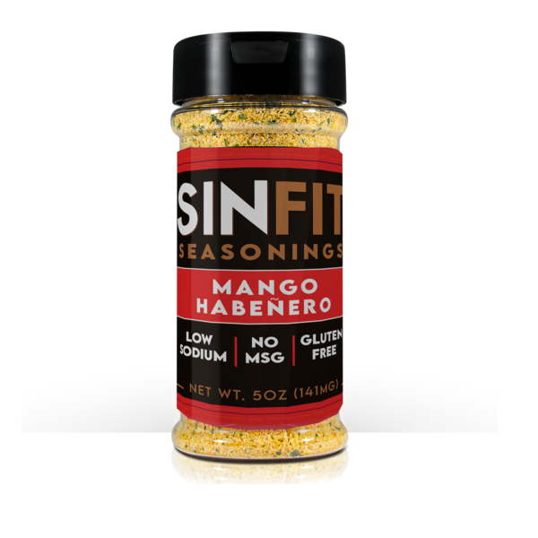 Sinfit Nutrition Seasonings Protein Snacks Mango Habanero BEST BY DEC/2022 Sinfit Nutrition