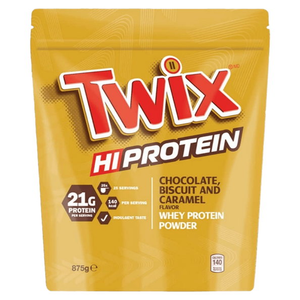 MARS Brand Hi Protein Whey Protein Powder (25 servings) Whey Protein Twix Chocolate Biscuit & Caramel HiProtein