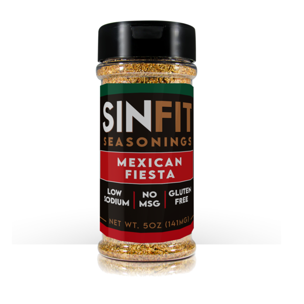 Sinfit Nutrition Seasonings Protein Snacks Mexican Fiesta Sinfit Nutrition