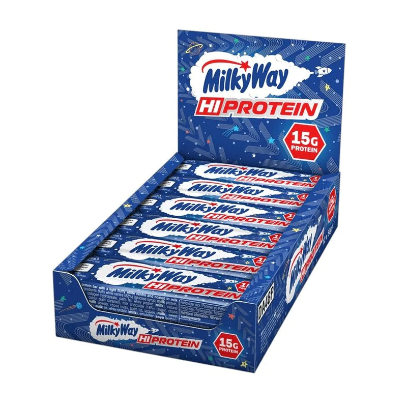 Mars Brand Hi-Protein Bar (1 BOX of 12) Protein Snacks Milky Way BEST BY FEB/2023 Mars Brand