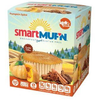 Smart Baking Smartmuf'n (3 pack) *KEEP FROZEN* protein snacks Pumpkin Spice (seasonal) SmartBaking