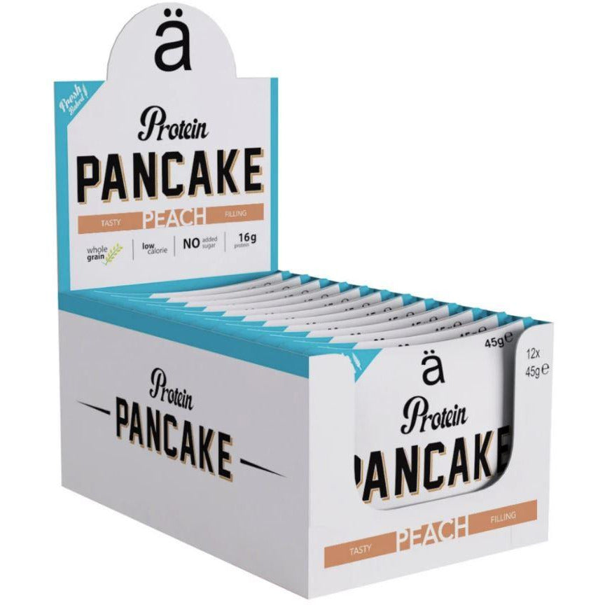 Nano Supplements Protein Pancake (Box of 12) Protein Snacks Peach Jam BEST BY March 25, 2023 Nano Supplements