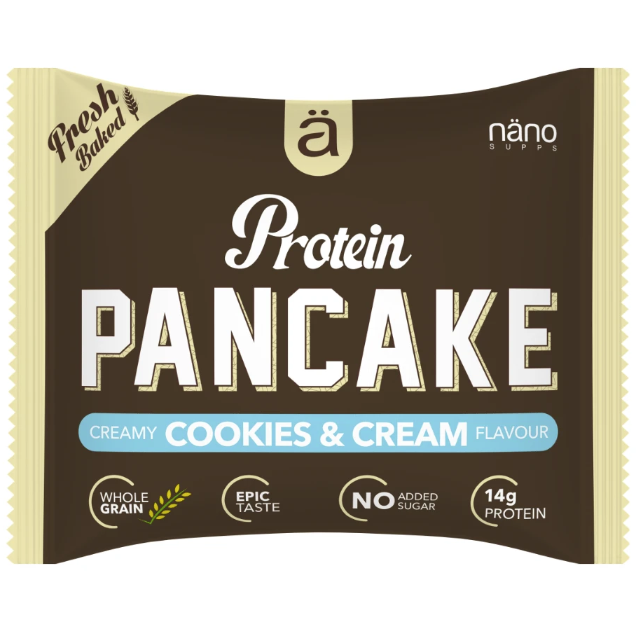 Nano Supplements Protein Pancake (1 Pancake) Protein Snacks Cookies & Cream BEST BY April 20, 2023 Nano Supplements copy-of-nano-supplements-protein-pancake-1pancake