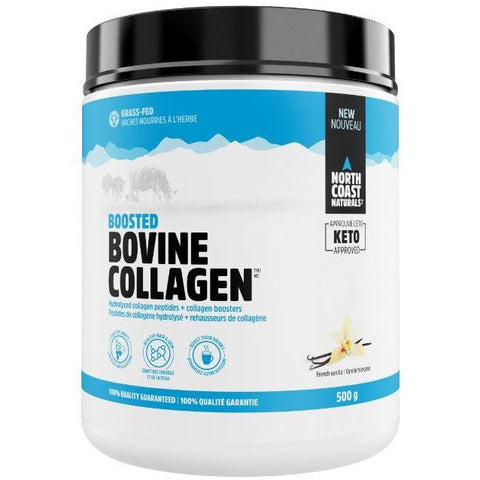 North Coast Naturals Bovine Collagen (500g) - Top Nutrition and Fitness Canada