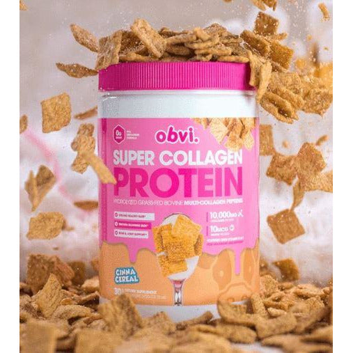 Obvi Flavoured Collagen Protein (30 servings) collagen Cinna Cereal OBVI